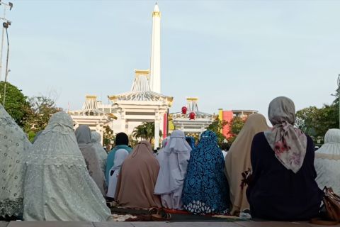 Muhammadiyah serukan "Ukhuwah Islamiyah" dari Tugu Pahlawan Surabaya