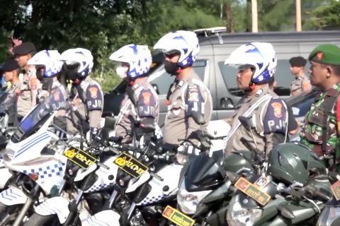 Polda Sultra siagakan ribuan personel pada Operasi Ketupat Anoa 2023