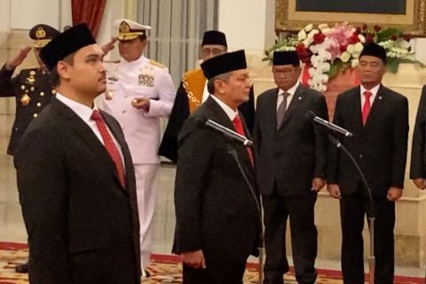 Presiden lantik Menpora dan Kepala BNPT baru