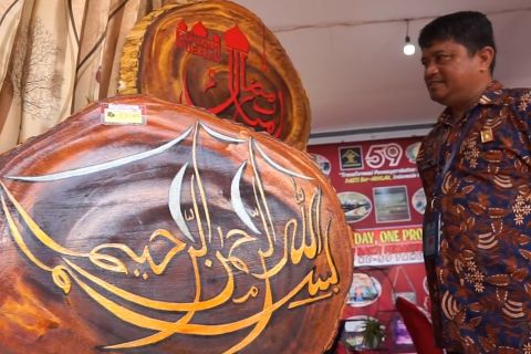 Rupa-rupa hasil karya warga binaan pemasyarakatan di Gorontalo