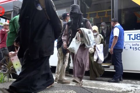 385 WNI dari Sudan diinapkan di Asrama Haji Pondok Gede
