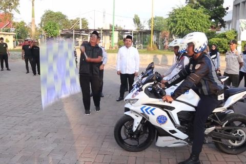 Gubernur Kalsel lepas 45 unit rombongan angkutan mudik gratis