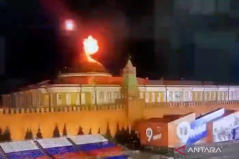 Serangan pesawat tanpa awak ke Istana Kremlin Rusia