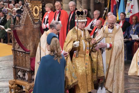 Upacara penobatan Charles III sebagai Raja Inggris