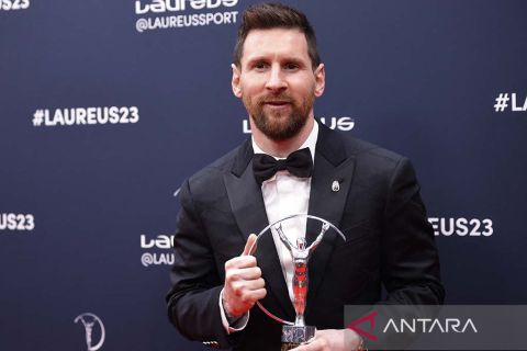 Messi raih penghargaan Laureus World Sportsman 2023