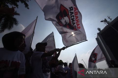 Deklarasi dukungan relawan Sahabat Ganjar untuk pemenangan dalam Pilpres 2024
