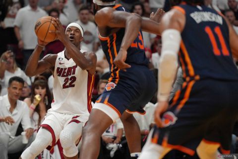 Playoff NBA 2023: Heat kalahkan Knicks  di gim keenam