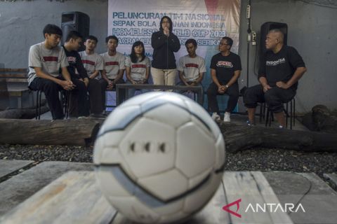 Pesepak bola jalanan akan berlaga di Homeless World Cup 2023
