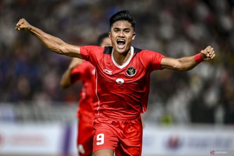 Final sepak bola SEA Games 2023: Babak pertama usai Indonesia unggul 2-0 atas Thailand