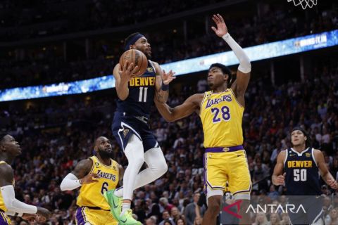 Denver Nuggets kalahkan Los Angeles Lakers 108-103