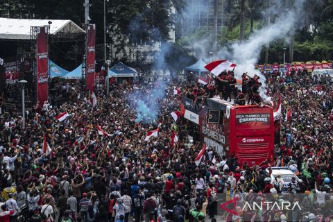Arak-arakan kontingen SEA Games 2023