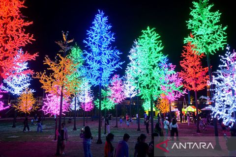 Wisata taman rekreasi Rainbow Journey di Jimbaran