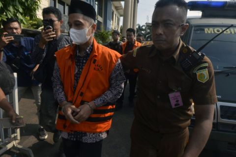 Sidang putusan kasus suap Universitas Lampung