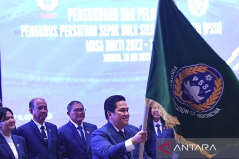 Pelantikan pengurus PSSI