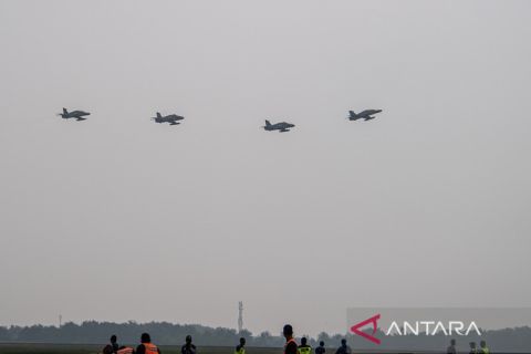 Latihan tempur antarsatuan angkatan udara