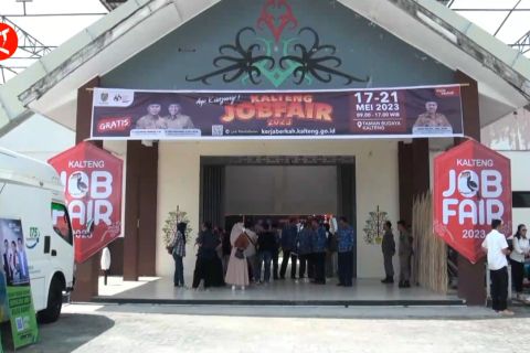 3.000 lowongan pekerjaan tersedia dalam Kalteng Job Fair 2023