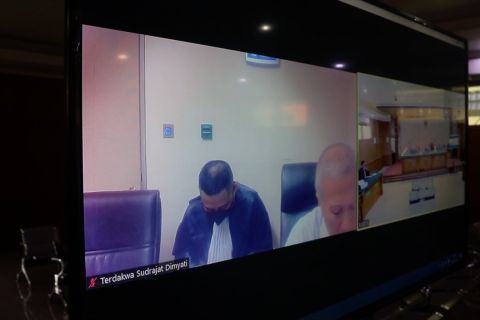 Hakim Agung Sudrajat Dimyati dituntut 13 tahun penjara perkara suap