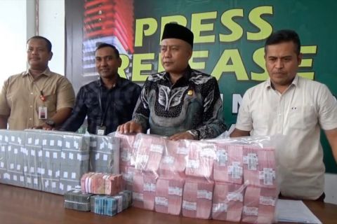 Jaksa terima pengembalian suap Rp3,1 miliar RS Arun Lhokseumawe