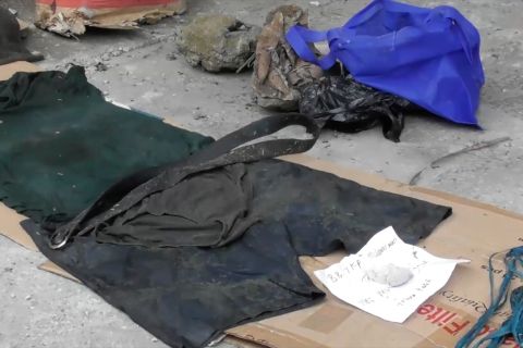 Penemuan korban pembunuhan yang dicor semen