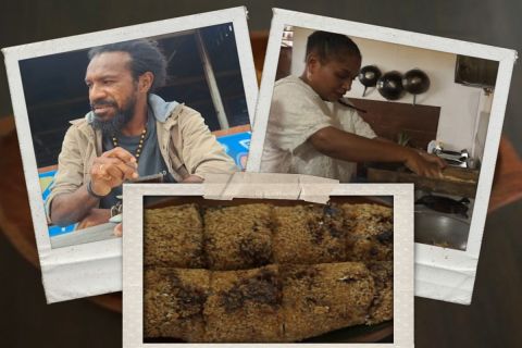 Krezz !! Renyahnya Sinole camilan manis dari sagu