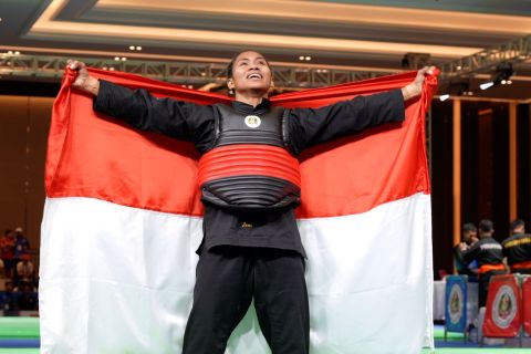 Hebat, pencak silat ukir prestasi jadi juara umum dengan 9 emas