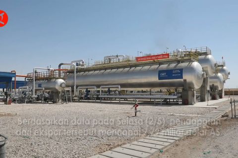 Irak ekspor 99 juta barel minyak mentah pada April 2023