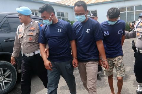 Polisi tangkap pencuri besi sisa material proyek Kereta Cepat