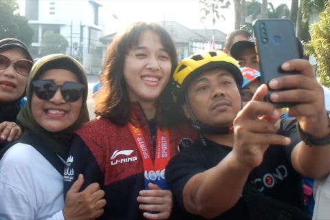 Raih emas SEA Games, Febriana Dwipuji dapat bonus uang dan motor