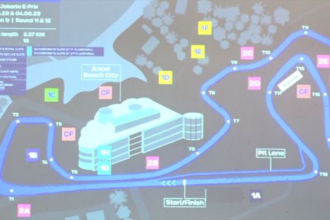 JIEC siap digunakan untuk Jakarta E-Prix 2023