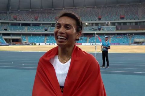 Raih emas di Kamboja, Maria Londa bayar kegagalan SEA Games Vietnam