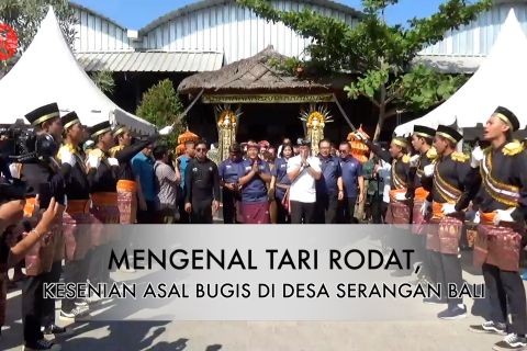 Mengenal Tari Rodat, kesenian asal Bugis di Desa Serangan Bali