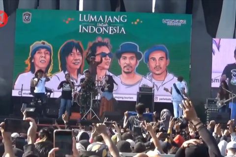 Tandai kebangkitan ekonomi, Slank gelar konser musik di Lumajang