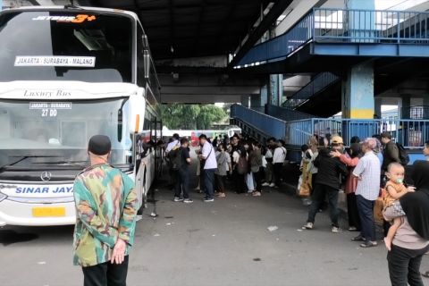 Terminal Arjosari dilintasi 24 ribu orang selama masa angkutan Lebaran
