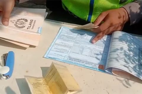 Tertib lalu lintas, tilang manual diterapkan lagi di Kota Tangerang