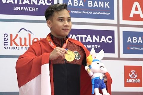 M. Daffa Golden Boy si peraih medali emas SEA Games 2023