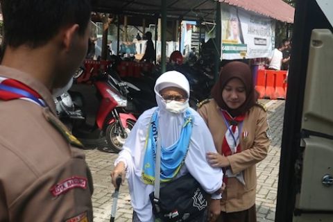 Kementerian Agama Bandung libatkan Pramuka bantu jamaah prioritas