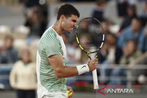 French Open : Alcaraz melaju ke putaran keempat
