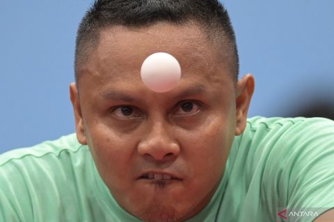 Petenis meja beregu putra TT8 sabet emas APG 2023