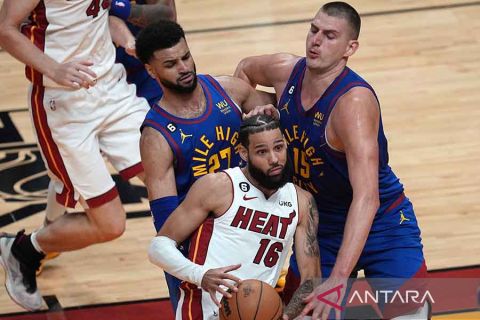 Final NBA 2023 : Nuggets libas Heat di gim 3