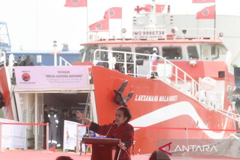 Peluncuran Kapal RS Laksamana Malahayati