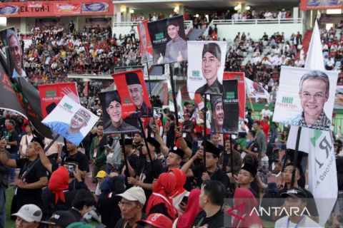 Silaturahmi akbar relawan Ganjar Pranowo di Sidoarjo