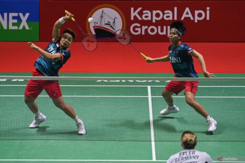 Apriyani/Fadia kalahkan ganda putri Jerman