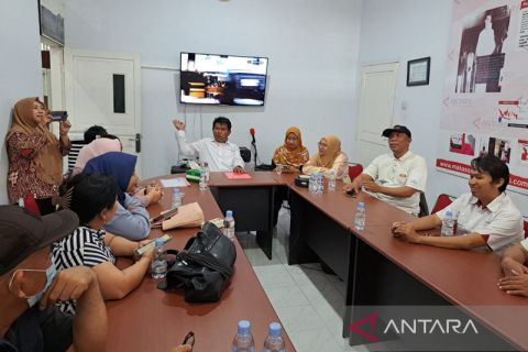Pewarta ANTARA se-Sulawesi "Coaching Clinic" di Makassar