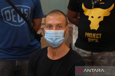 WNA Amerika Serikat perusak mobil dinas Polri di Bali