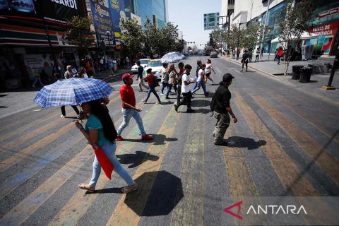 Kenaikan suhu yang tidak biasa terjadi di Meksiko