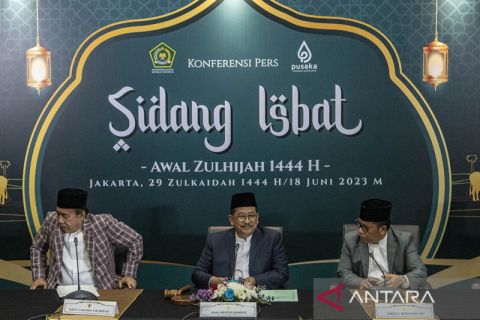 Pemerintah tetapkan Idul Adha 1444 H pada 29 Juni 2023