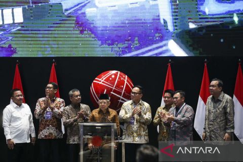 Wapres hadiri Pencatatan Efek Beragun Aset Syariah di BEI