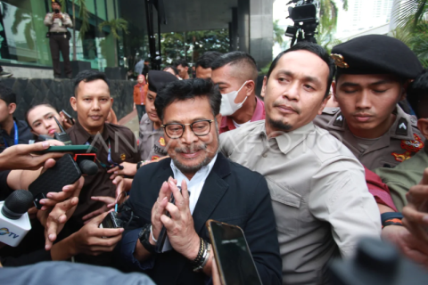 Mentan beri keterangan terkait dugaan korupsi di Kementan