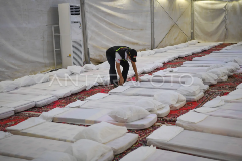 Persiapan wukuf di Arafah