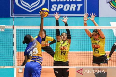 AVC Challenge Cup 2023: Indonesia kalahkan India 3-0